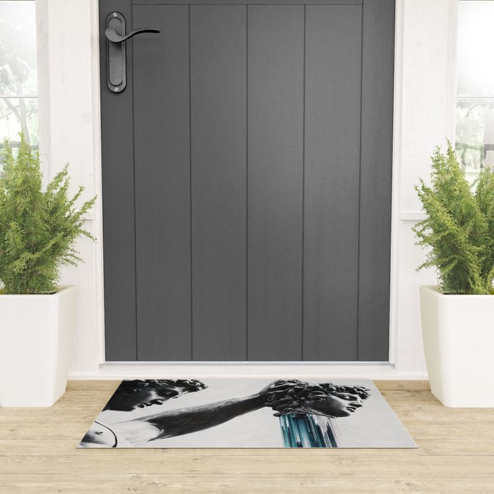 Perseus and  Medusa Welcome Mat Gallery Image 3