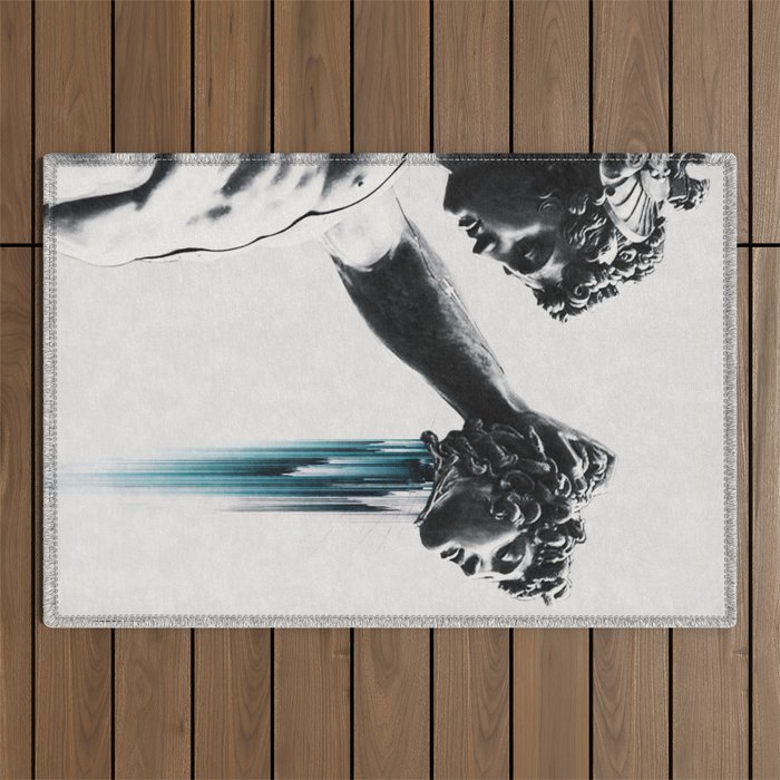 Perseus and  Medusa Outdoor Rug Gallery Image 1