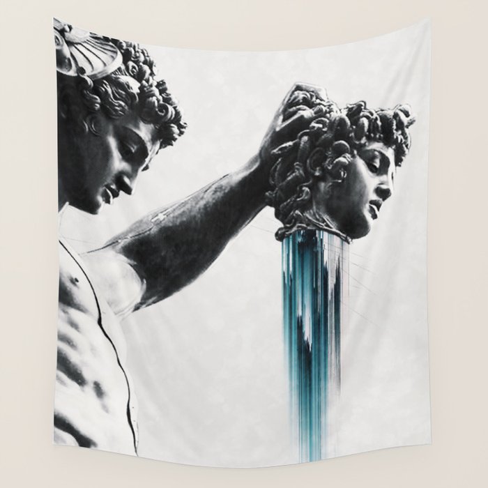 Perseus and  Medusa Wall Tapestry Gallery Image 1