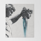 Perseus and  Medusa Throw Blanket Gallery Image 2