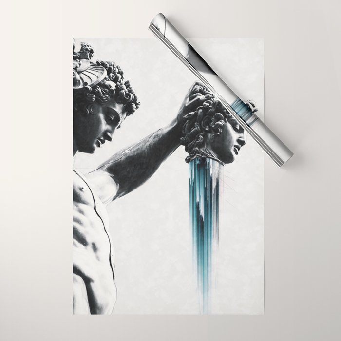 Perseus and  Medusa Wrapping Paper Gallery Image 1