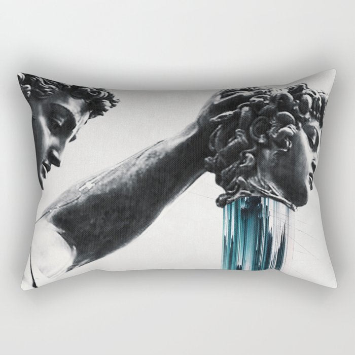 Perseus and  Medusa Rectangular Pillow Gallery Image 2