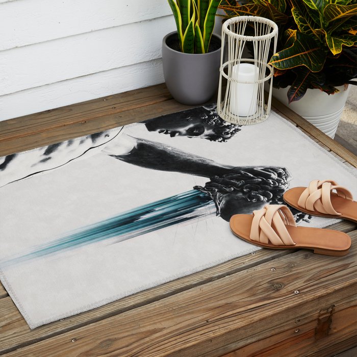 Perseus and  Medusa Outdoor Rug Gallery Image 2