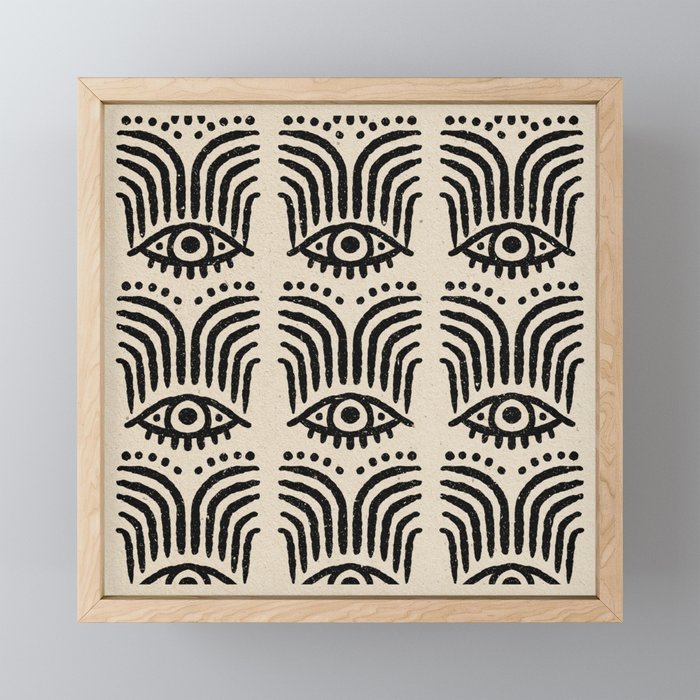I SEE YOU Mini Art Print Gallery Image 1