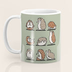 Hedgehog Yoga Coffee Mug Gallery Image 3