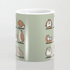 Hedgehog Yoga Coffee Mug Gallery Image 4