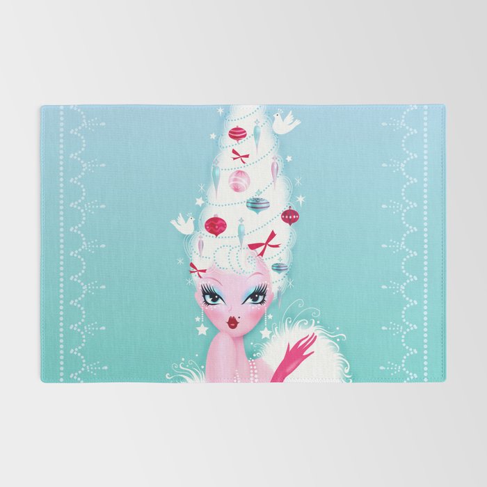 Christmas Coiffure Rug Gallery Image 2