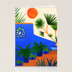 Southwest Desert Garden Landscape Stationery Card Gallery Image 2