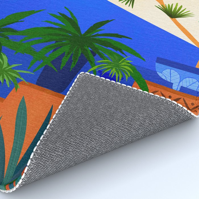 Southwest Desert Garden Landscape Rug Gallery Image 4