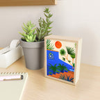 Southwest Desert Garden Landscape Mini Art Print Gallery Image 2