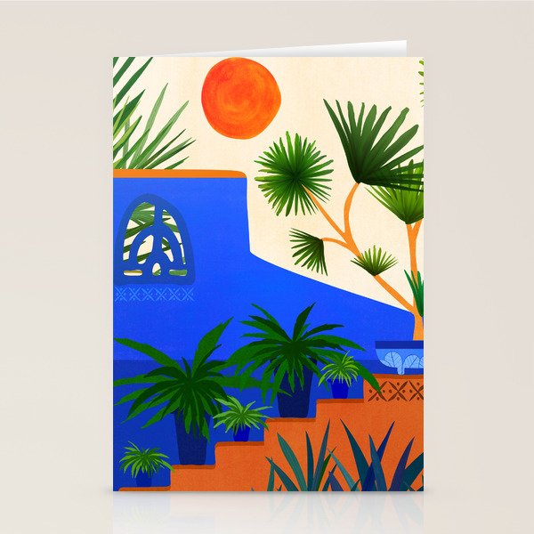 Southwest Desert Garden Landscape Stationery Card Gallery Image 1