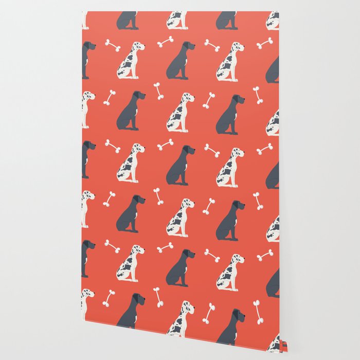 Great Dane Dog Illustration Wallpaper Gallery Image 2