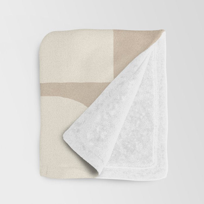 Abstract Minimal Plant 8 Throw Blanket Gallery Image 3