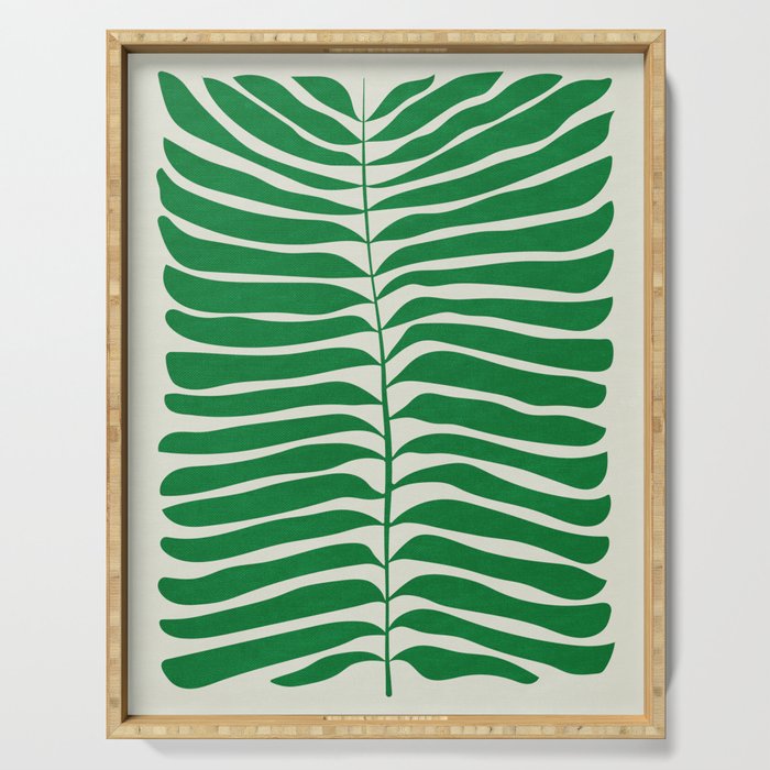 JAZZ FERNS 03 | Rain Forest Matisse Edition Serving Tray Gallery Image 1