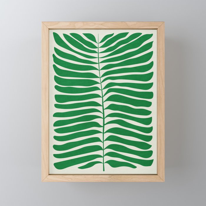 JAZZ FERNS 03 | Rain Forest Matisse Edition Mini Art Print Gallery Image 1