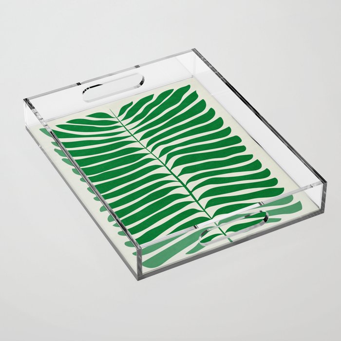 JAZZ FERNS 03 | Rain Forest Matisse Edition Acrylic Tray Gallery Image 1