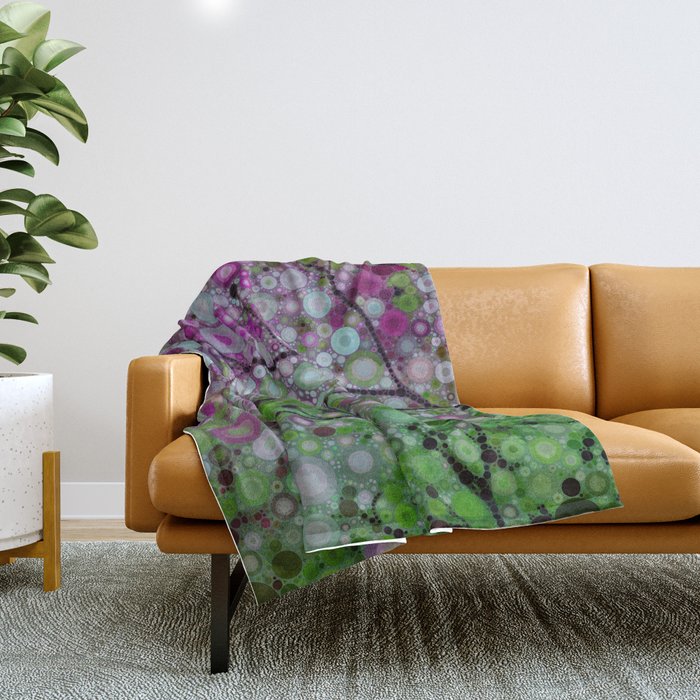 Positive Energy 3 Throw Blanket Gallery Image 1