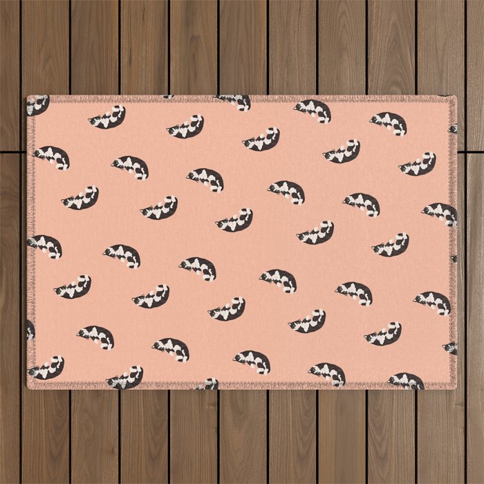 Oreo Cat Outdoor Rug Gallery Image 1