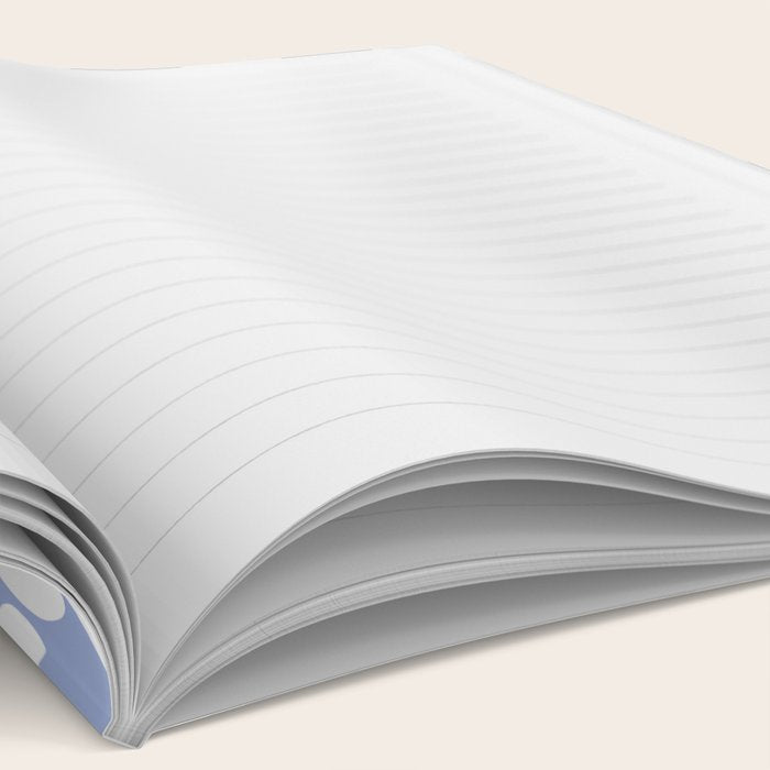 Wonderful bold dots blue Notebook Gallery Image 2