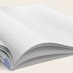 Wonderful bold dots blue Notebook Gallery Image 2