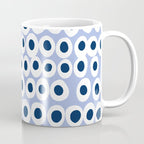Wonderful bold dots blue Coffee Mug Gallery Image 1
