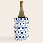Wonderful bold dots blue Wine Chiller Gallery Image 2