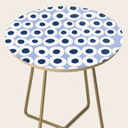 Wonderful bold dots blue Side Table Gallery Image 2