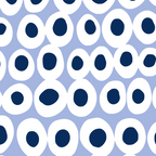 Wonderful bold dots blue Coffee Mug Gallery Image 2