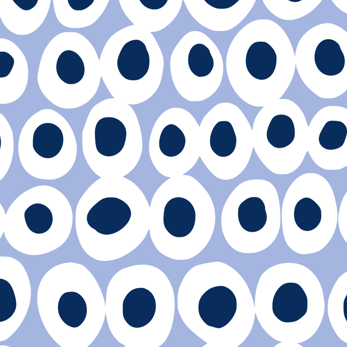 Wonderful bold dots blue Coffee Mug Gallery Image 2