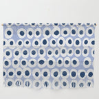 Wonderful bold dots blue Wall Hanging Gallery Image 1