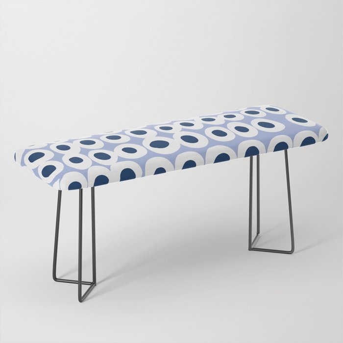 Wonderful bold dots blue Bench Gallery Image 1