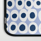 Wonderful bold dots blue Laptop Sleeve Gallery Image 3