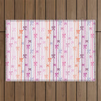Bow Stripes Outdoor Rug Gallery Image 1