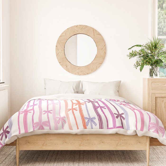 Bow Stripes Duvet Cover Gallery Image 3