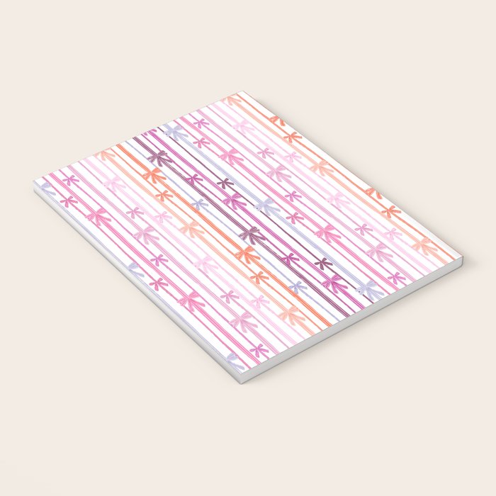 Bow Stripes Notebook Gallery Image 3