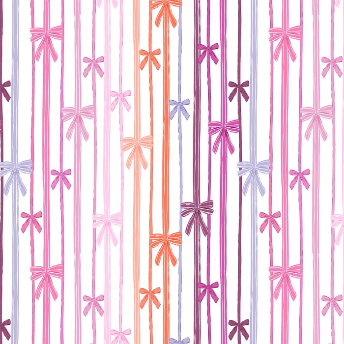 Bow Stripes Coffee Mug Gallery Image 2