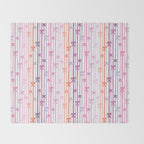 Bow Stripes Throw Blanket Gallery Image 2