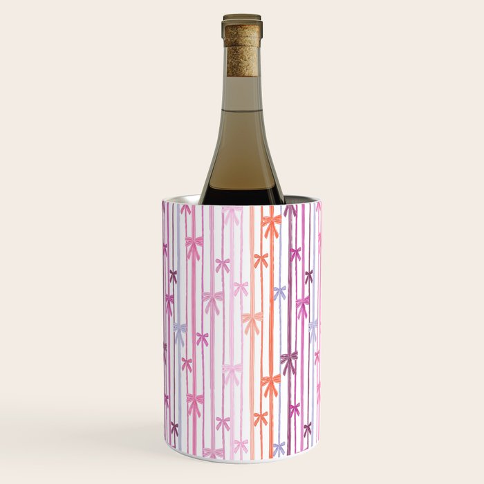 Bow Stripes Wine Chiller Gallery Image 3