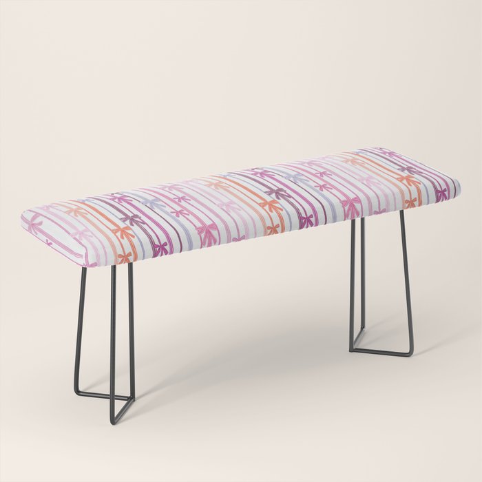 Bow Stripes Bench Gallery Image 1
