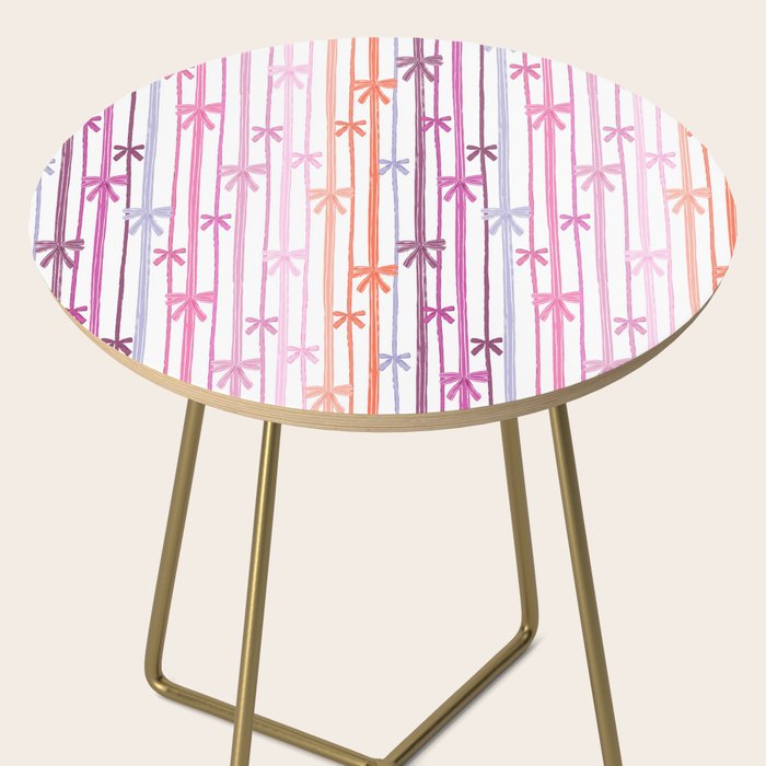Bow Stripes Side Table Gallery Image 2