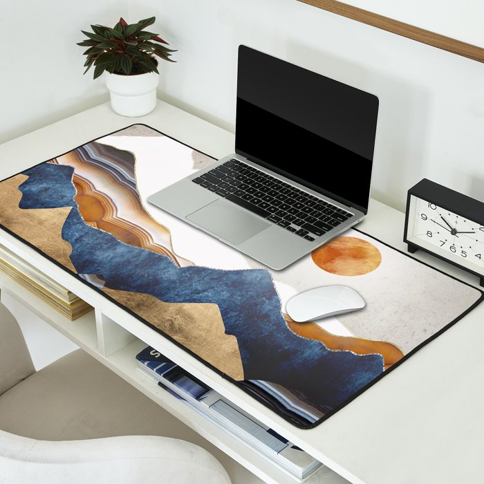 Amber Sun Desk Mat Gallery Image 2