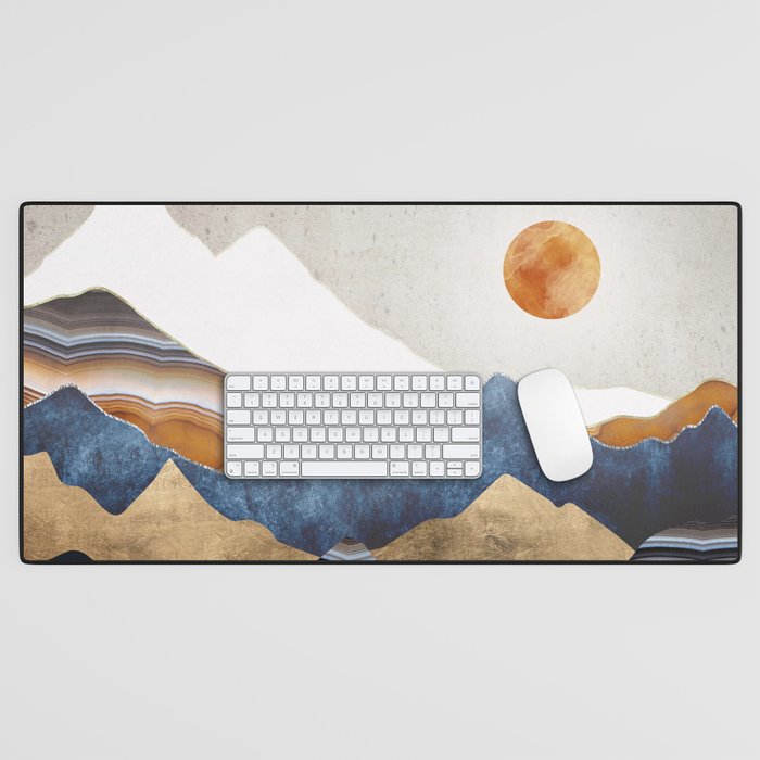 Amber Sun Desk Mat Gallery Image 1
