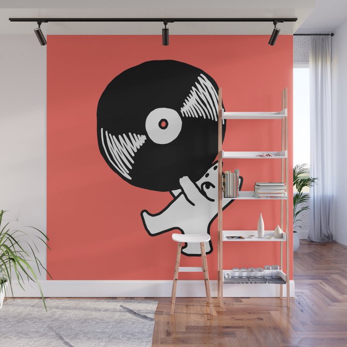 Record bear Wall Mural Gallery Image 1