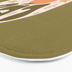 Leo Grapefruit Bath Mat Gallery Image 3