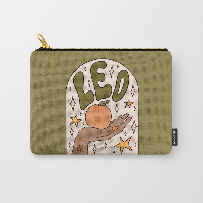 Leo Grapefruit Carry All Pouch Gallery Image 1