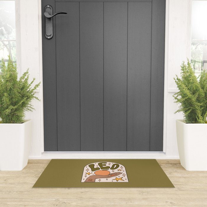 Leo Grapefruit Welcome Mat Gallery Image 3