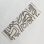 Abstract line art 154 Yoga Mat Gallery Image 1