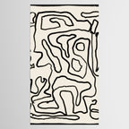 Abstract line art 154 Tablecloth Gallery Image 2