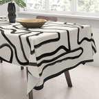 Abstract line art 154 Tablecloth Gallery Image 3