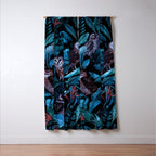 Owl and Leaf Garden Window Curtain Gallery Image 3